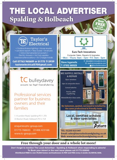 Issue 75 The Local Advertiser Spalding & Holbeach